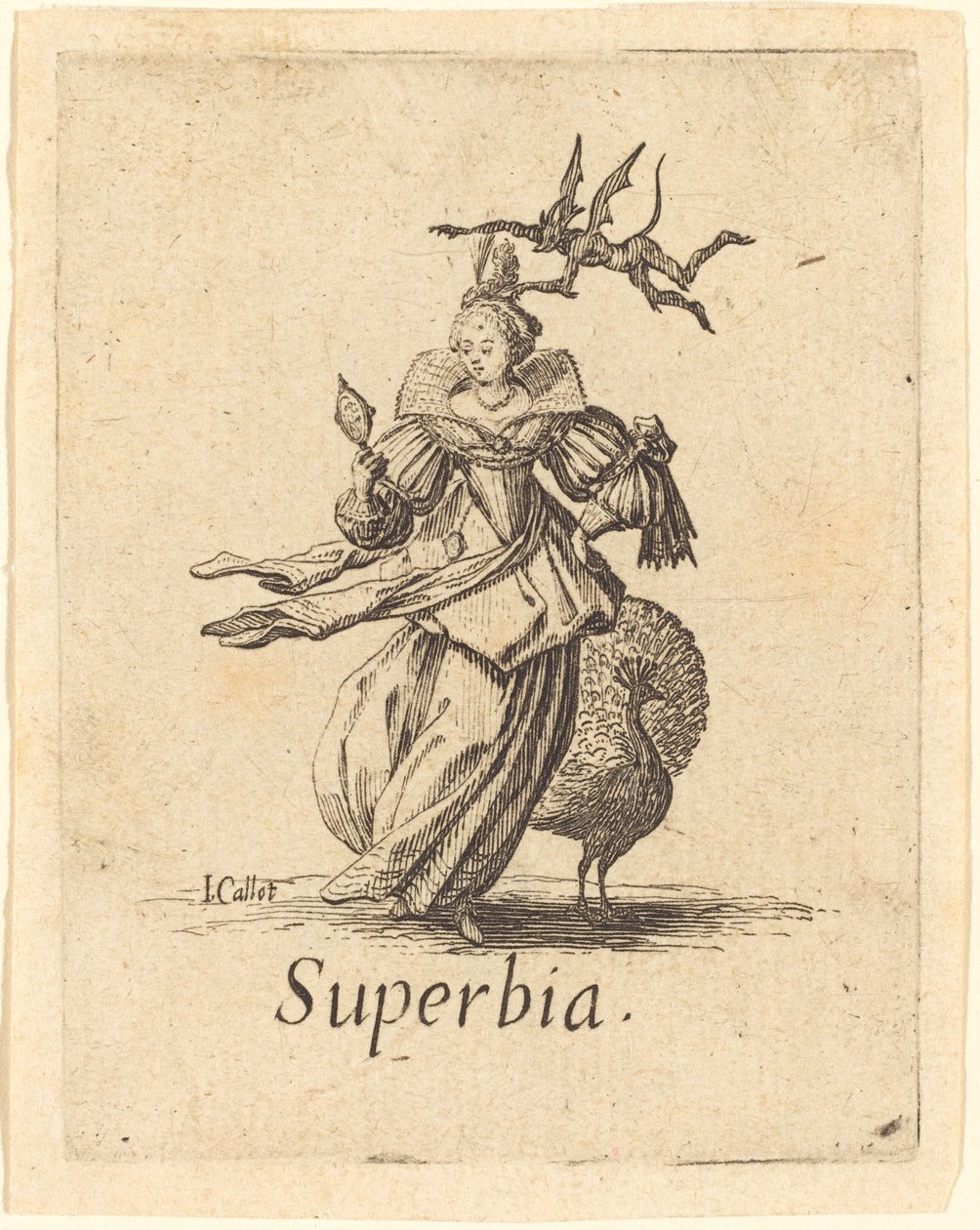 Stolthed (forfængelighed) af Jacques Callot