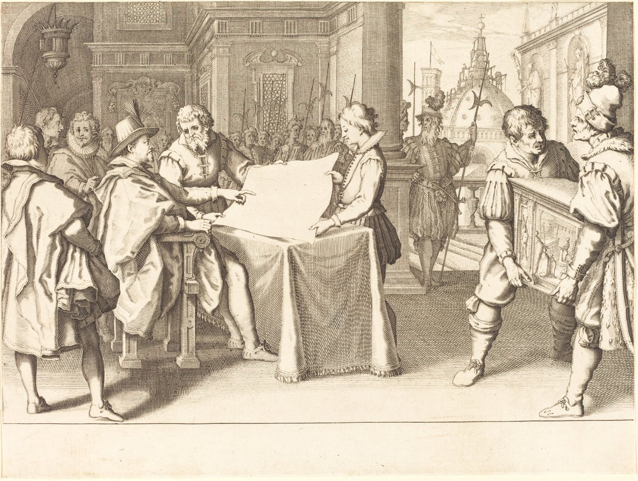 Restaurering af Duomo, Firenze af Jacques Callot