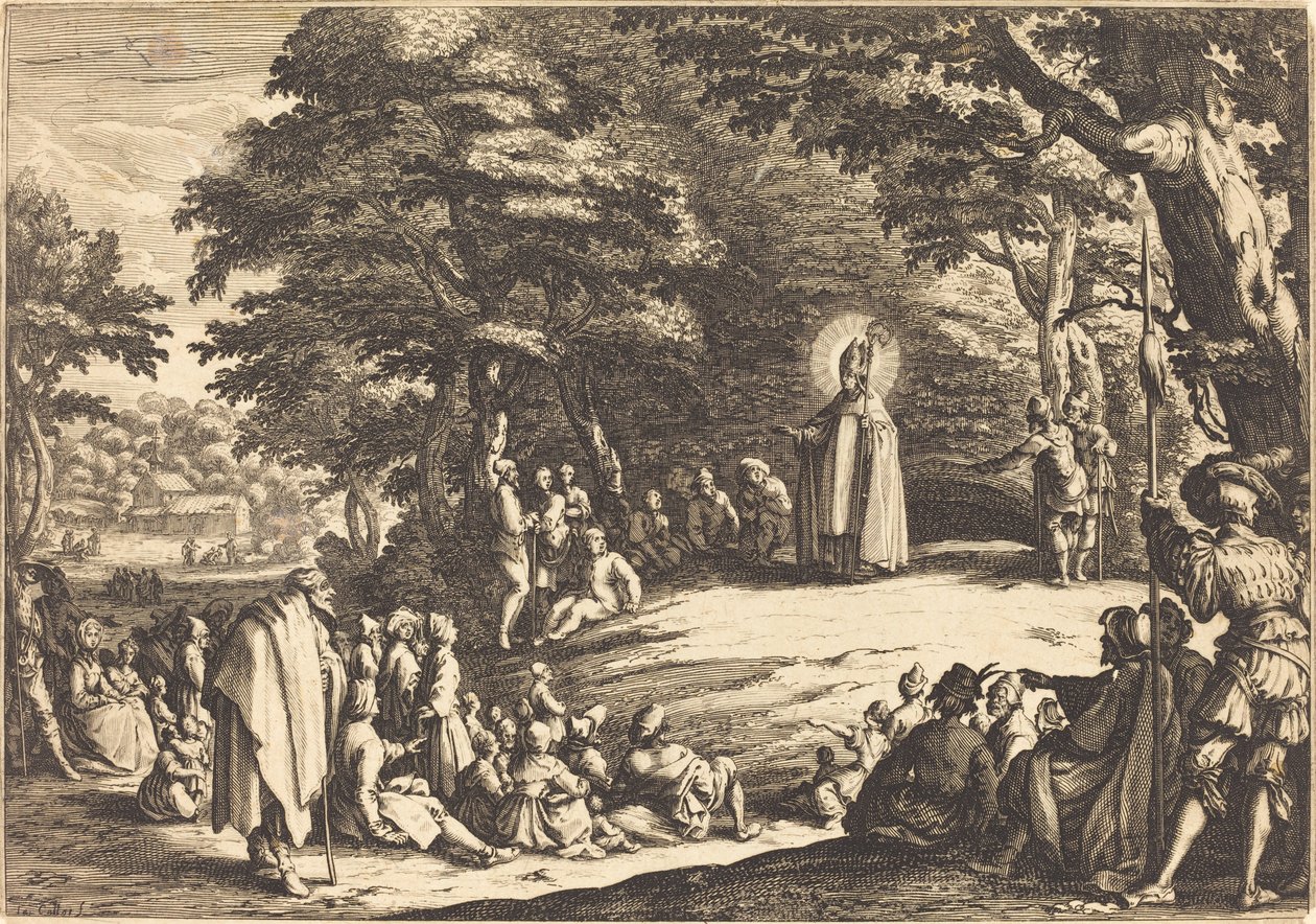 Sankt Amond af Jacques Callot