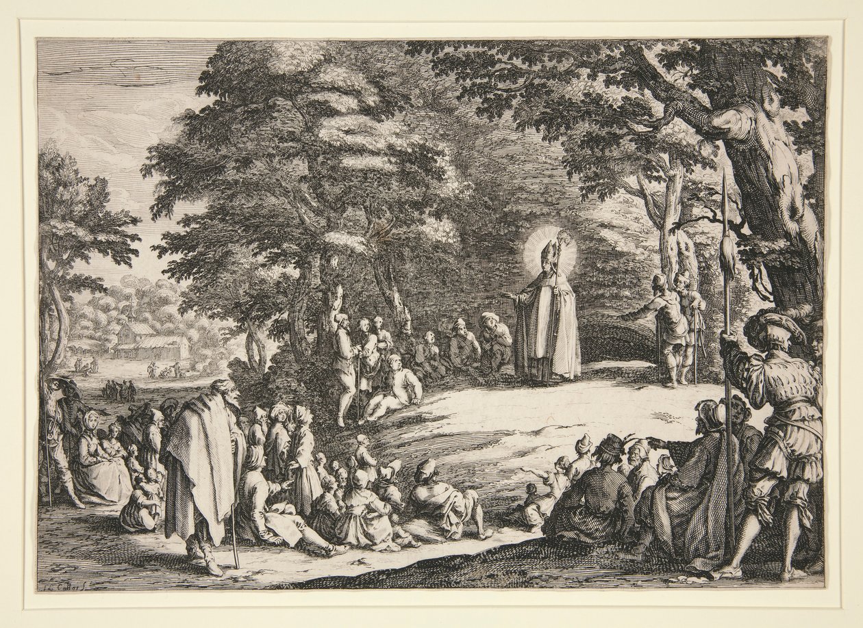 Sankt Amond af Jacques Callot