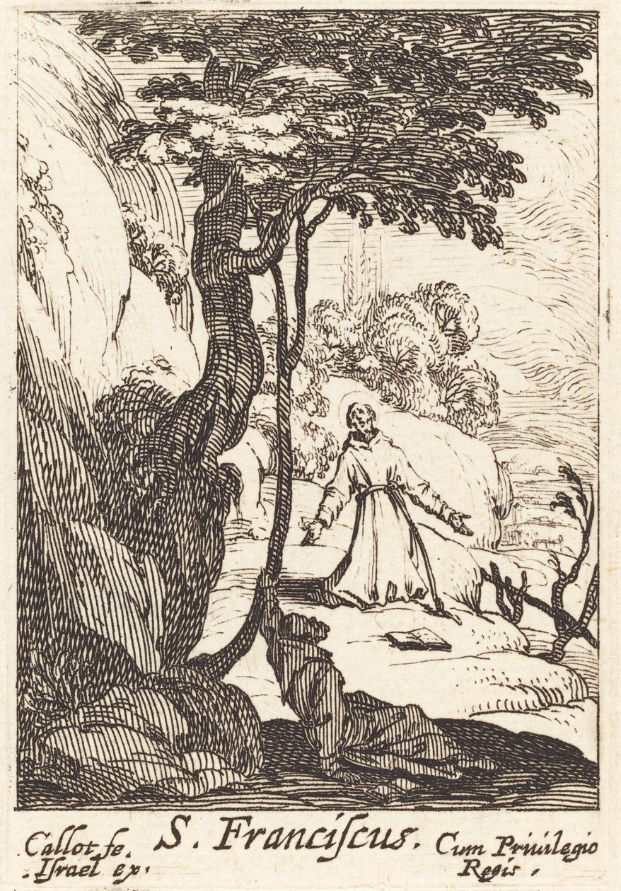 Sankt Frans af Jacques Callot