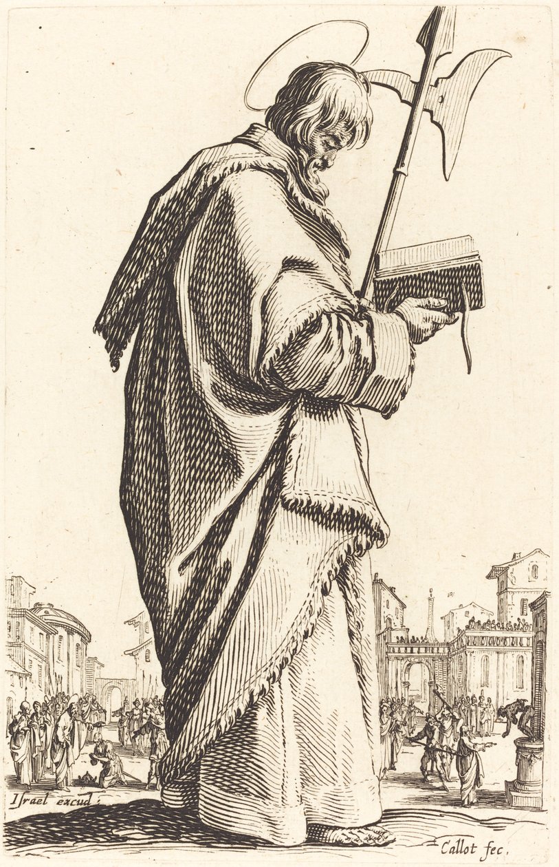Sankt Matthias af Jacques Callot