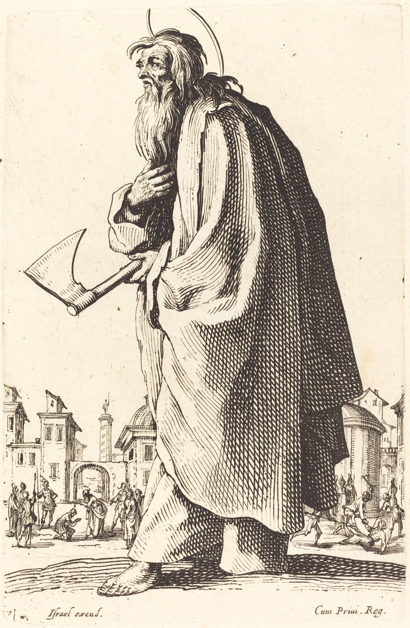 Sankt Thaddeus af Jacques Callot
