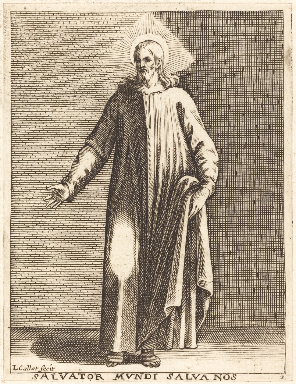 Verdens frelser af Jacques Callot