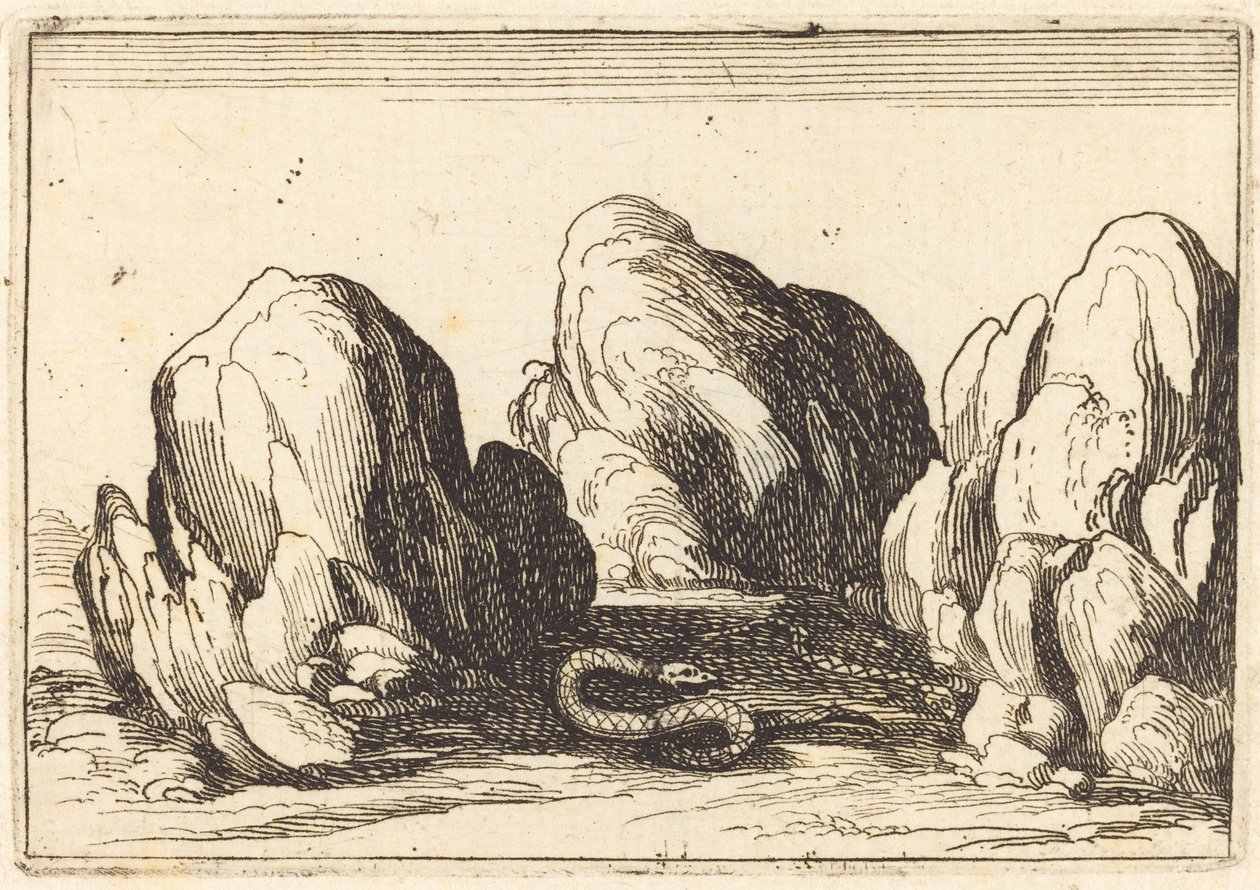 Slange af Jacques Callot