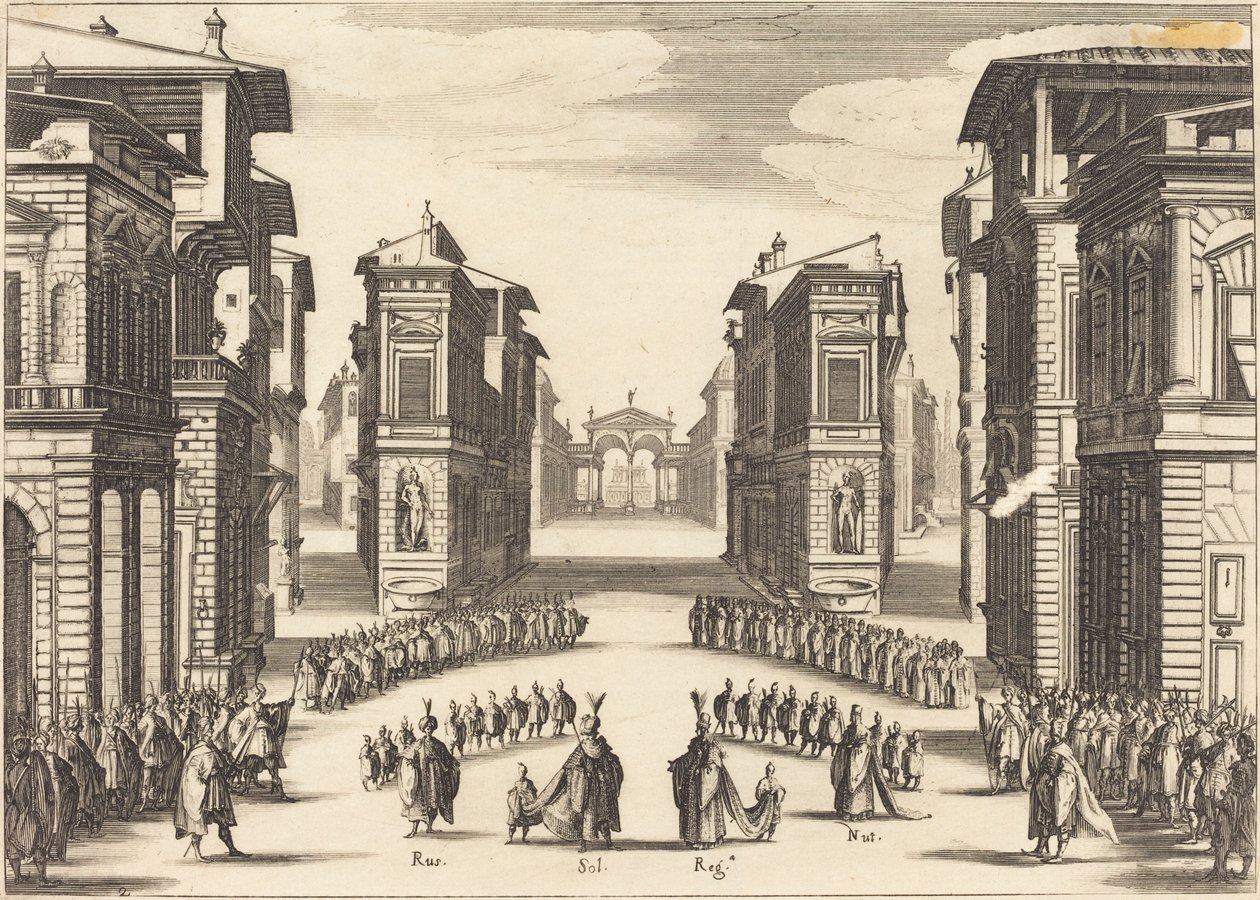 Suleiman, akt II af Jacques Callot