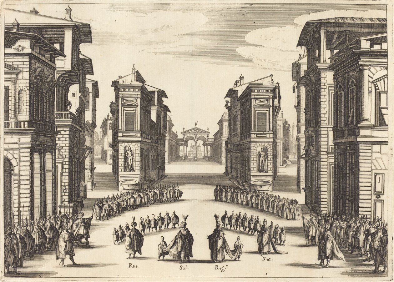 Suleiman, akt II af Jacques Callot