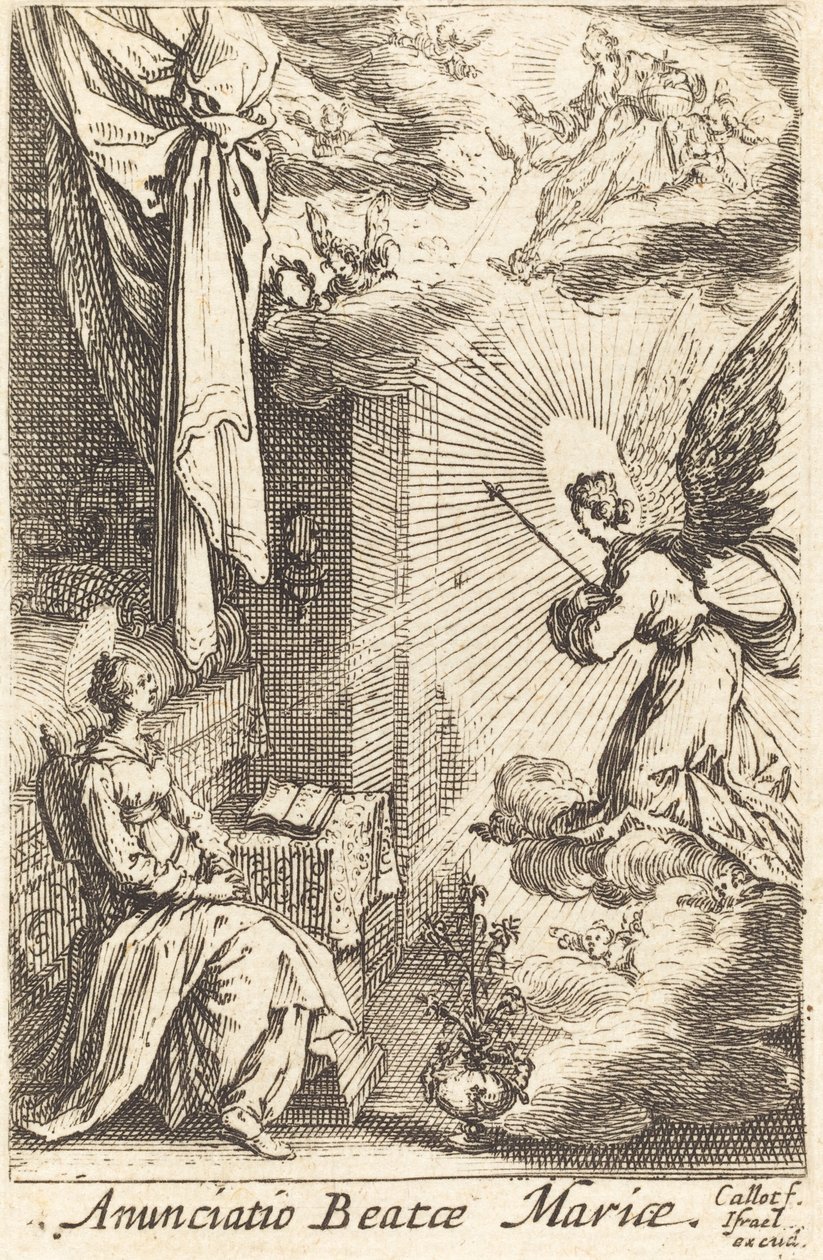 Bebudelsen, i eller efter 1630. af Jacques Callot