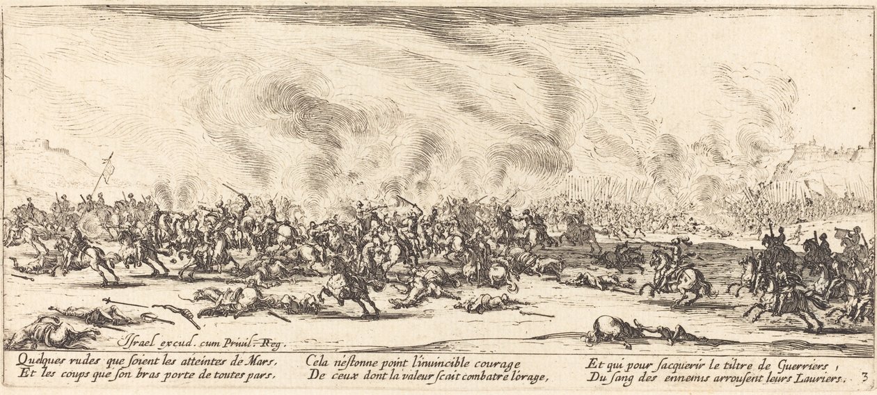 Kampen af Jacques Callot