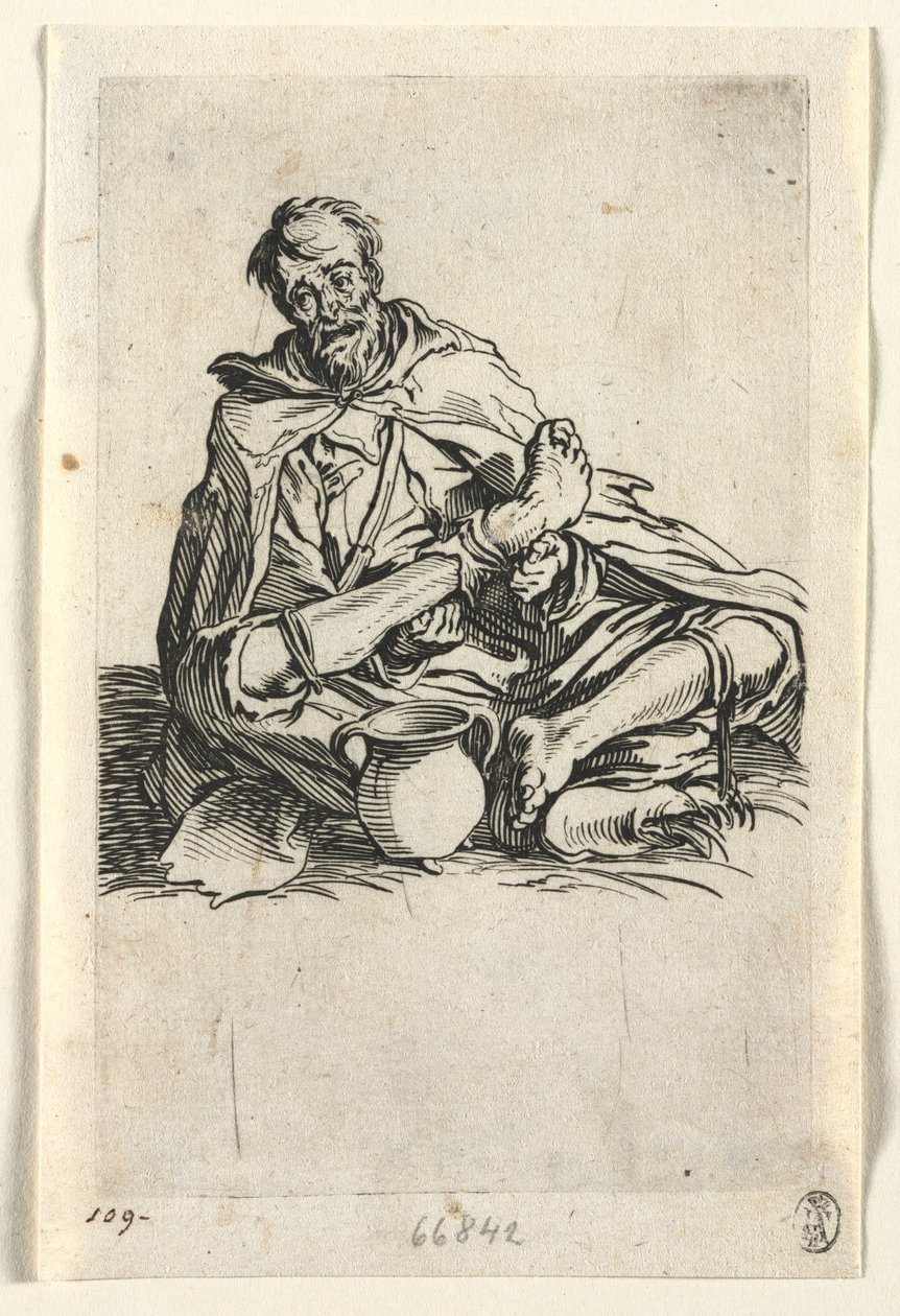 Tiggerne: Malingerer, ca. 1623. af Jacques Callot