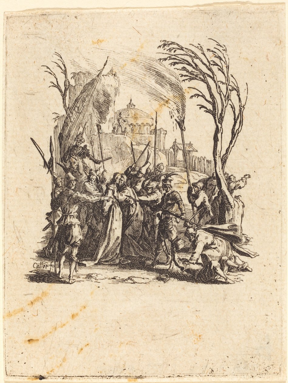 Forræderiet, ca. 16241625. af Jacques Callot