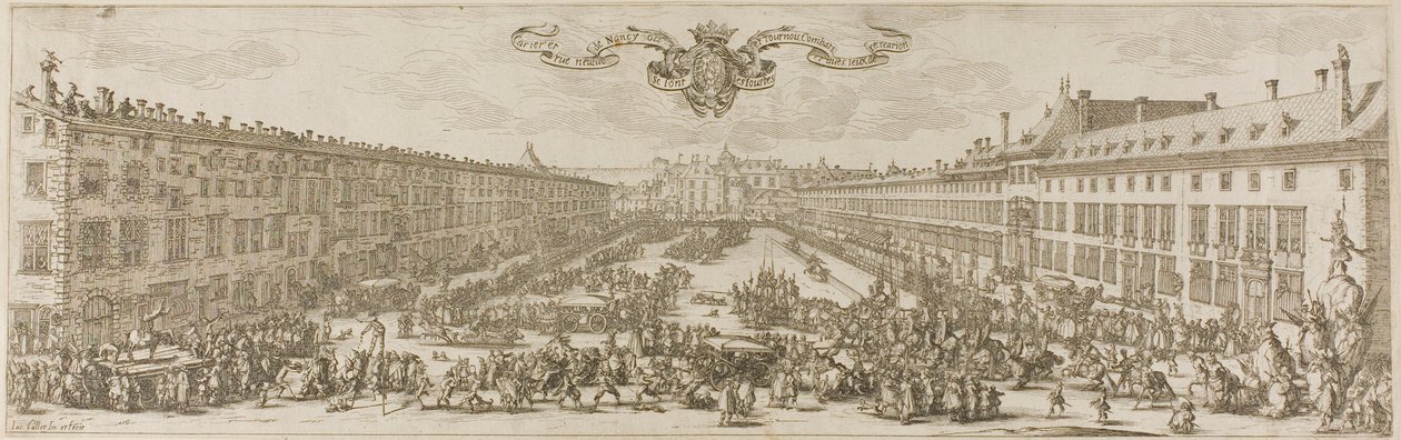 Carrière i Nancy af Jacques Callot