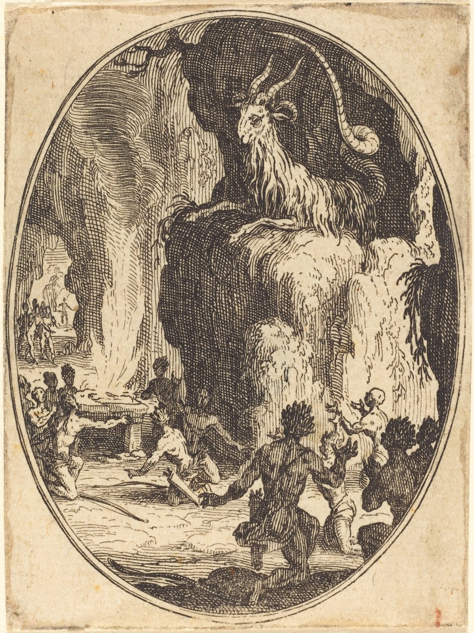 Dæmonens kult af Jacques Callot