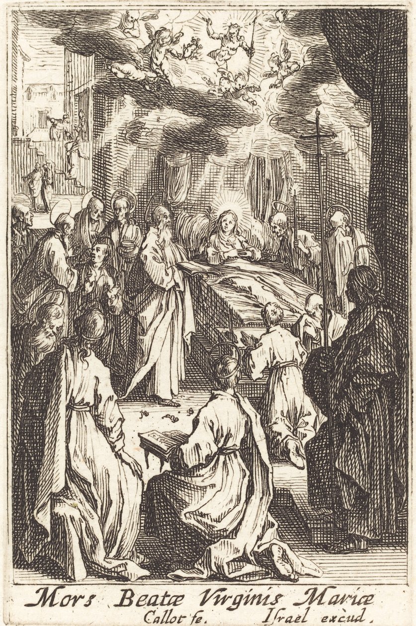Jomfruens død af Jacques Callot