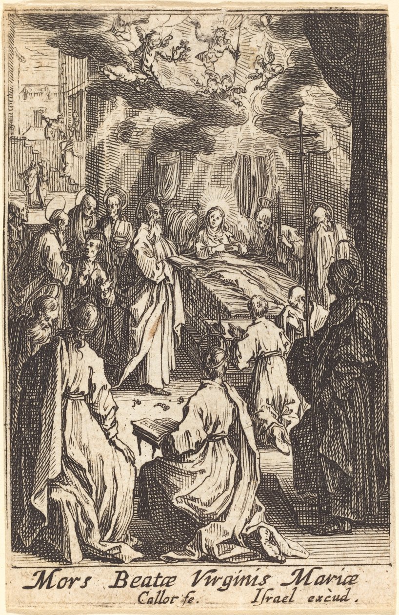 Jomfruens død af Jacques Callot