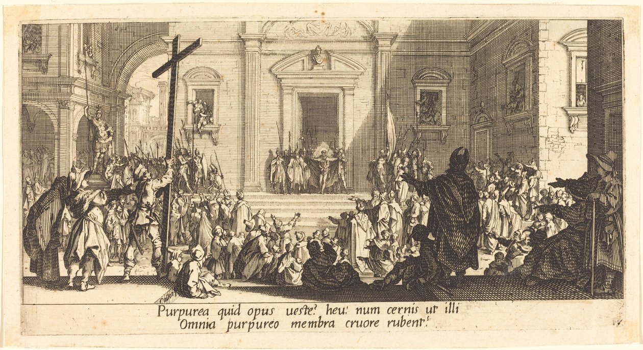 Ecce Homo, ca. 1618. af Jacques Callot