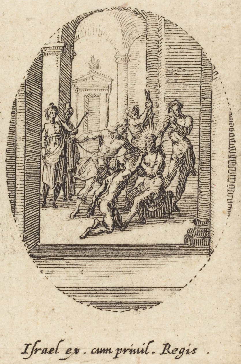 Flageleringen, ca. 1631. af Jacques Callot