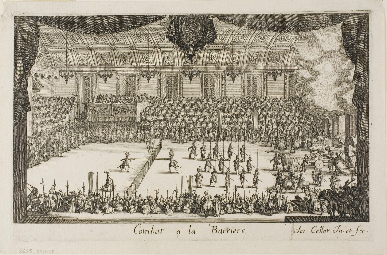Den store turnering: Kampen af Jacques Callot