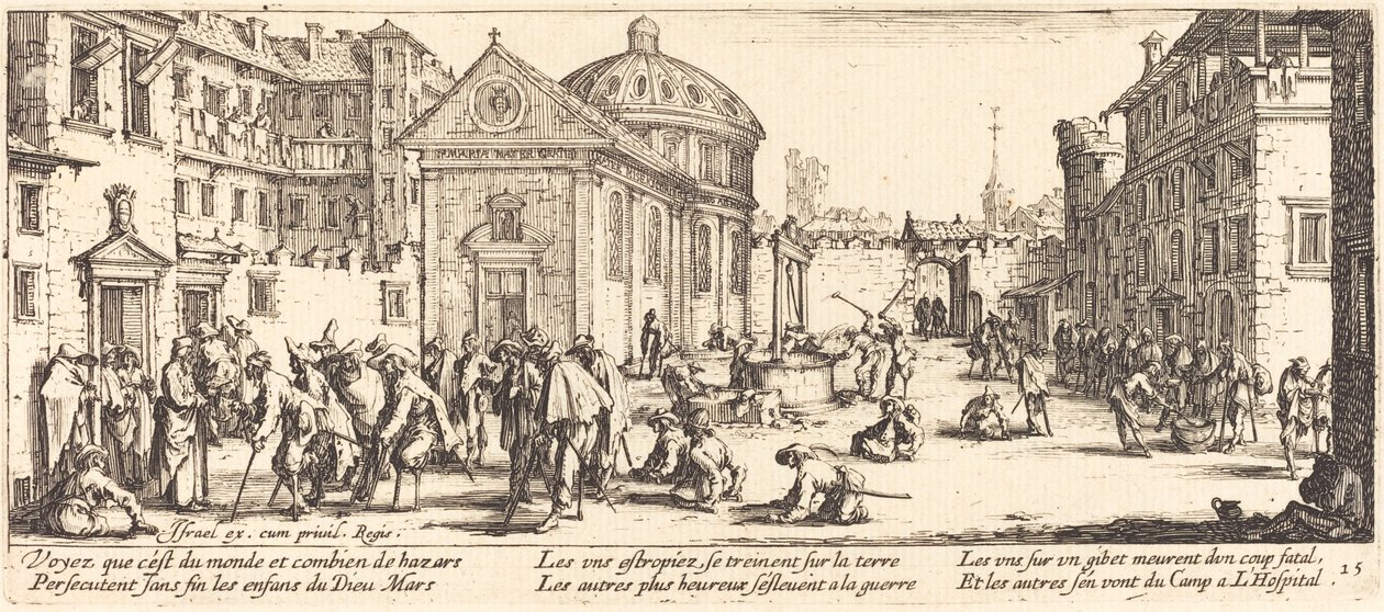 Hospitalet af Jacques Callot