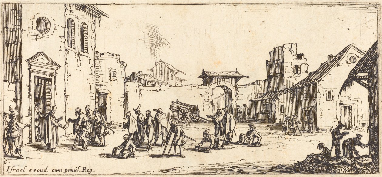 Hospitalet af Jacques Callot