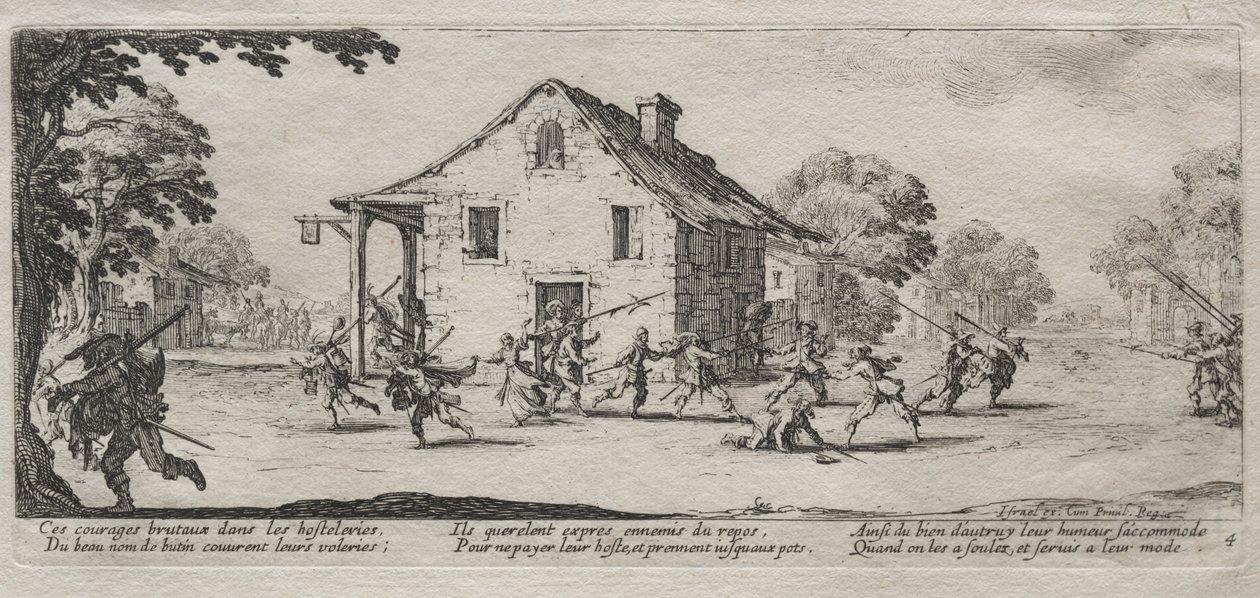 The Large Miseries of War: Marauding af Jacques Callot