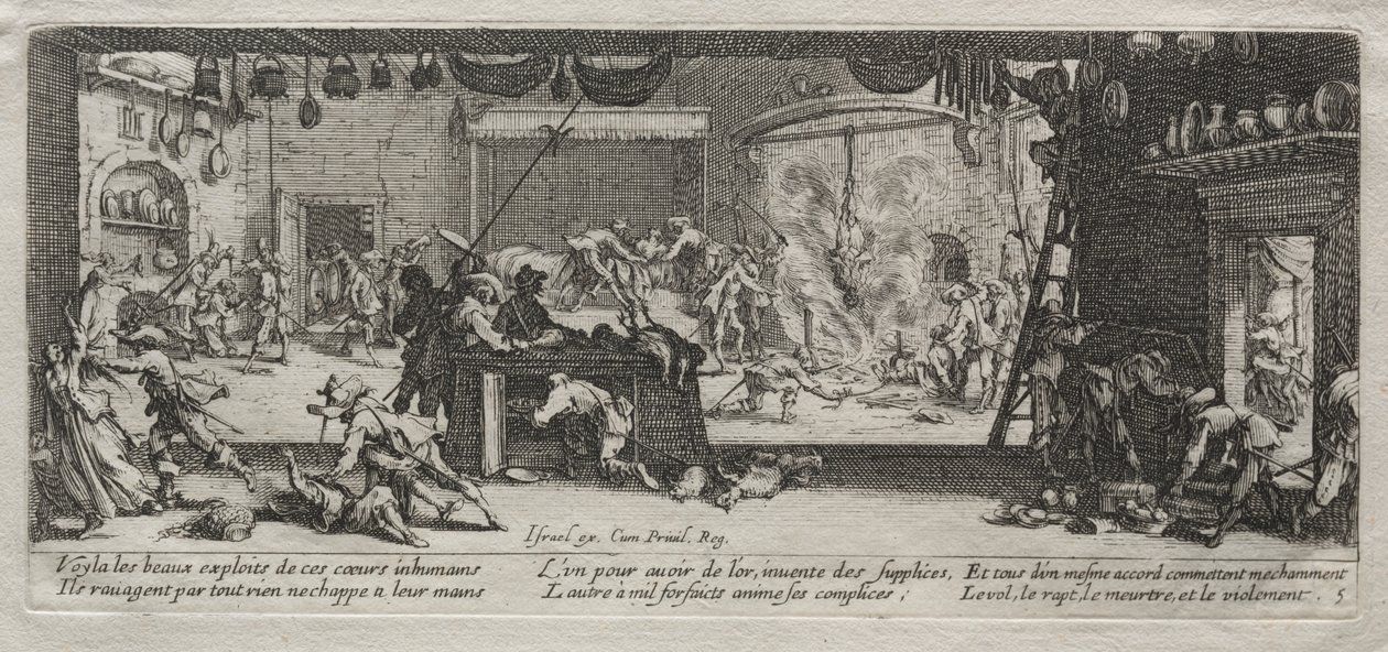 Krigens store elendighed: Plyndring af Jacques Callot