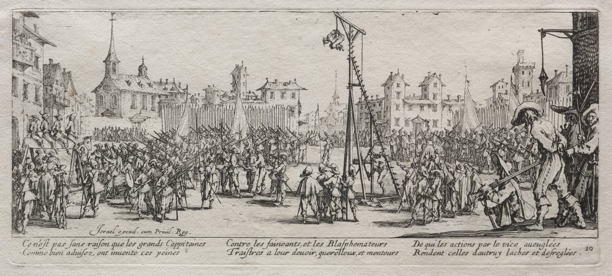 The Large Miseries of War: The Strappado af Jacques Callot