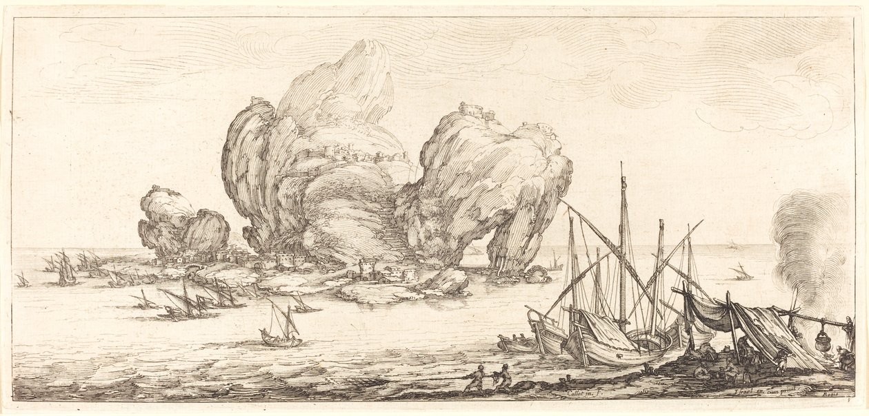 Den store klippe af Jacques Callot