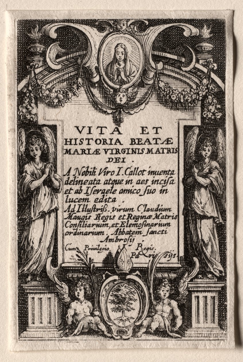 Jomfruens liv. af Jacques Callot