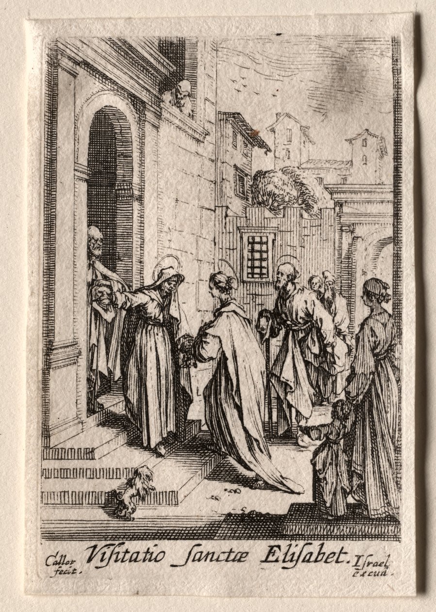 Jomfruens liv: Visitationen af Jacques Callot