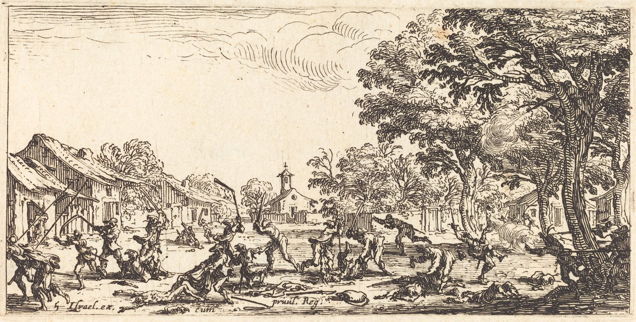 Bøndernes Hævn af Jacques Callot
