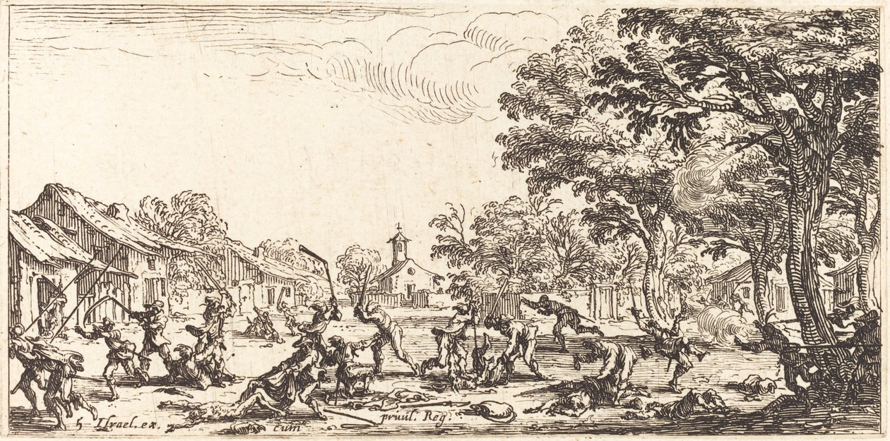 Bøndernes Hævn af Jacques Callot