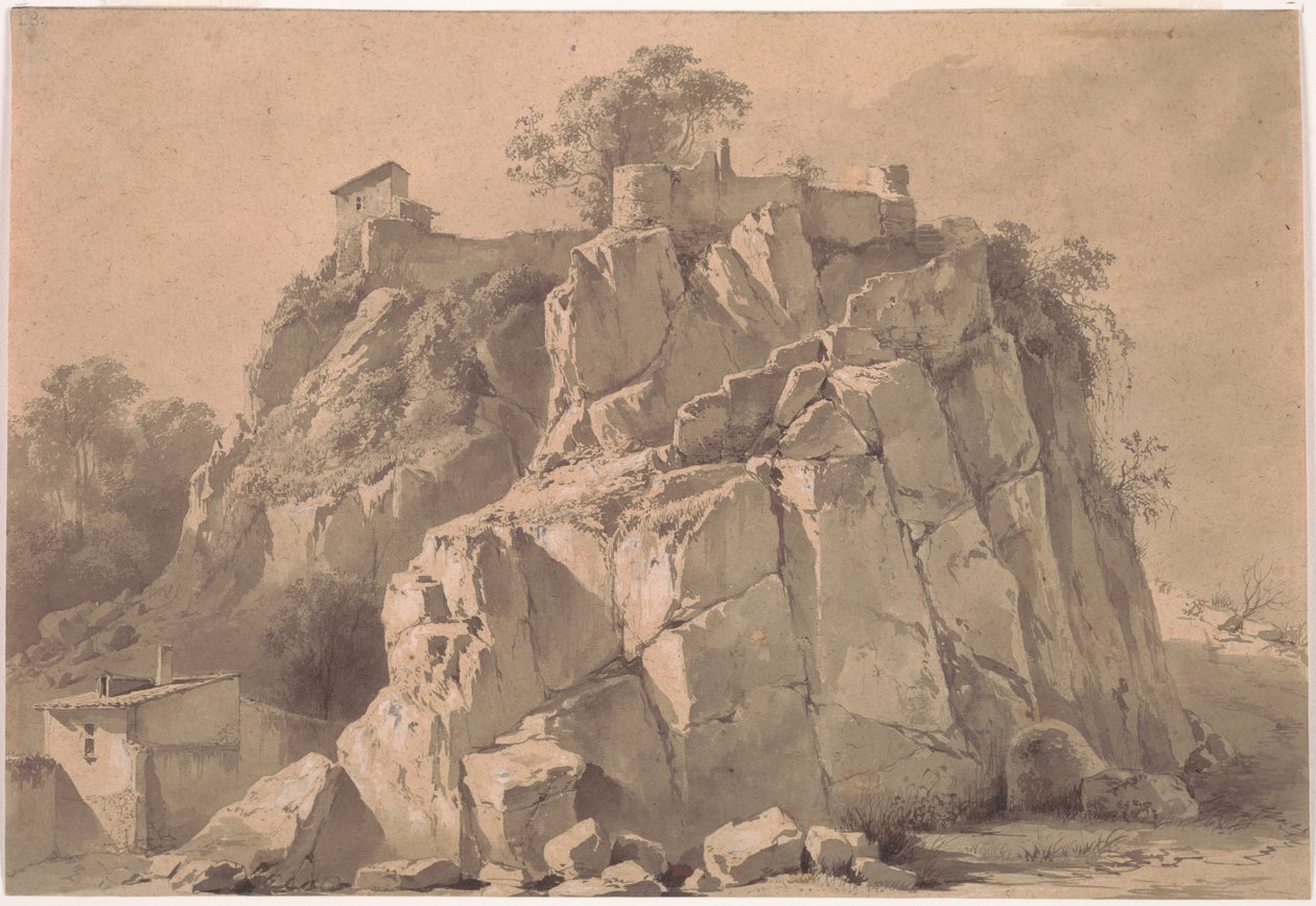 The Rock of Beauregard, Lyon af Jacques Callot