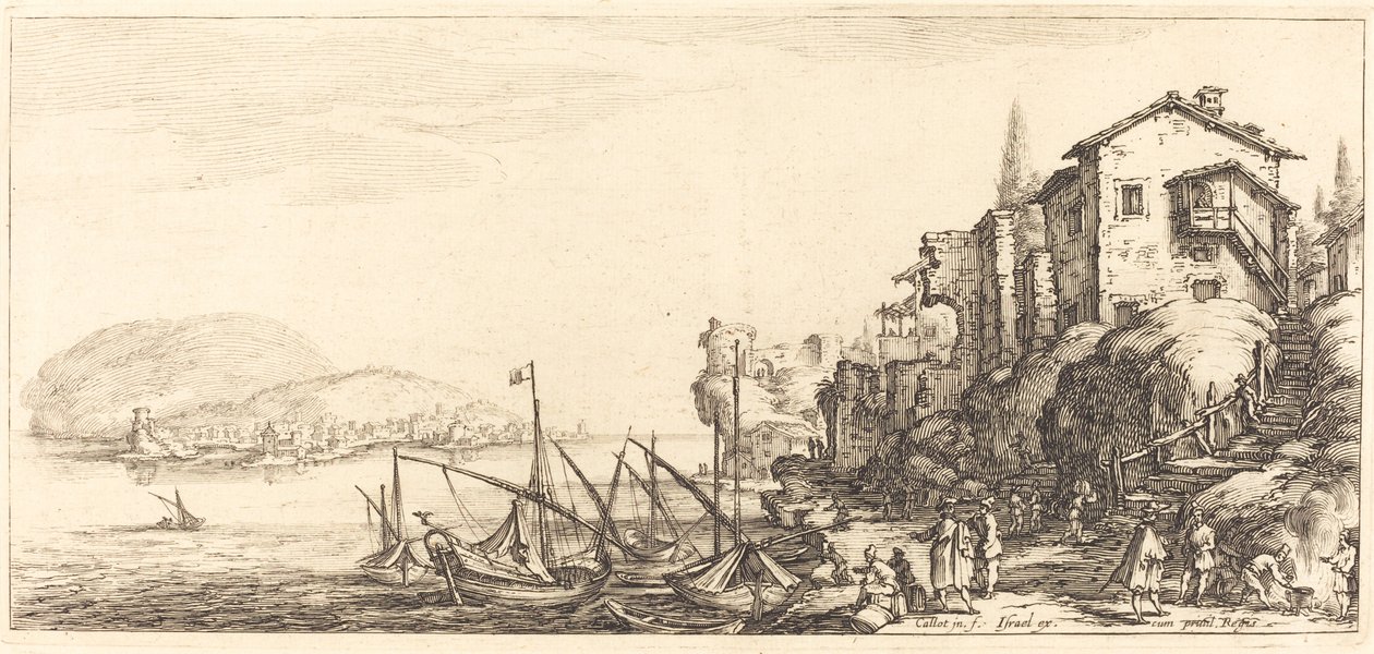 Den Lille Havn af Jacques Callot