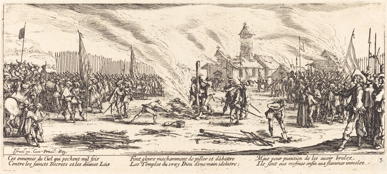 Staven, ca. 1633. af Jacques Callot