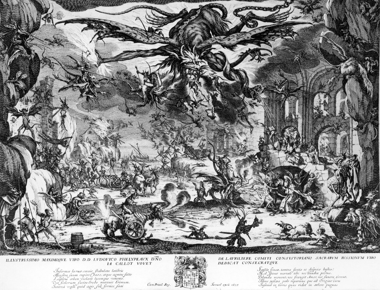 Sankt Anthonys fristelse af Jacques Callot