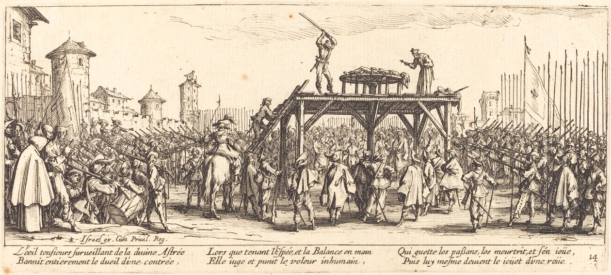 Hjulet af Jacques Callot