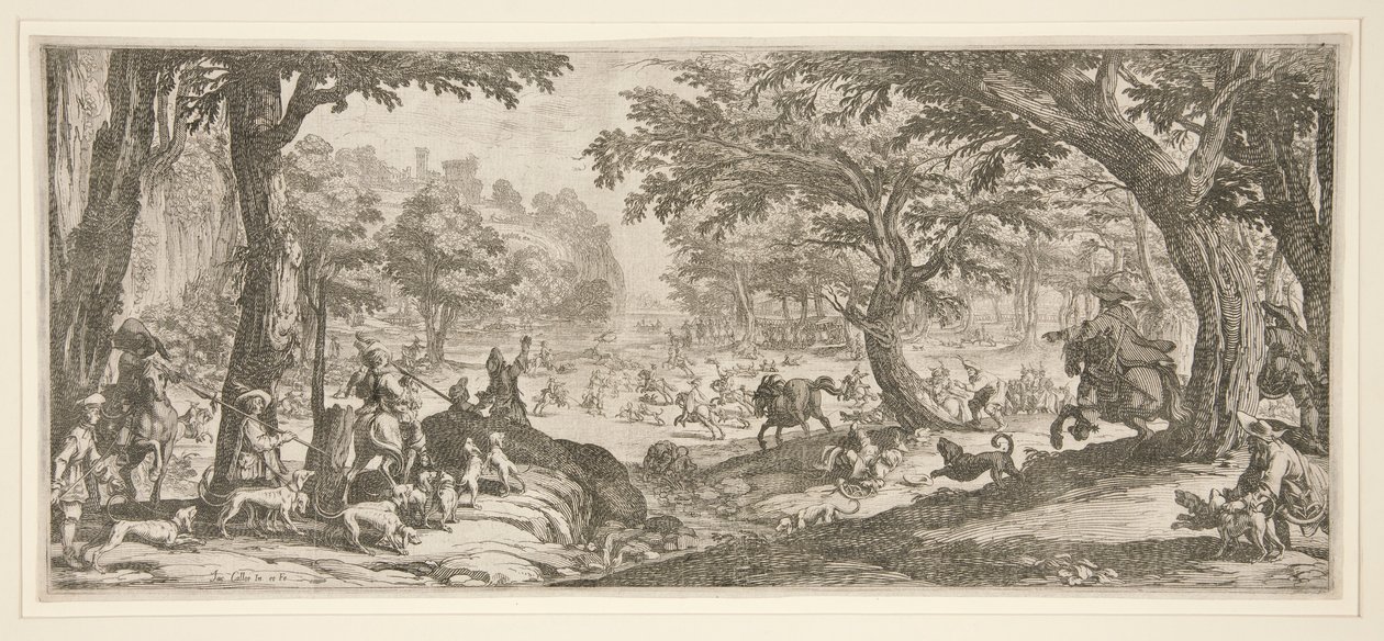 Den store jagt af Jacques Callot
