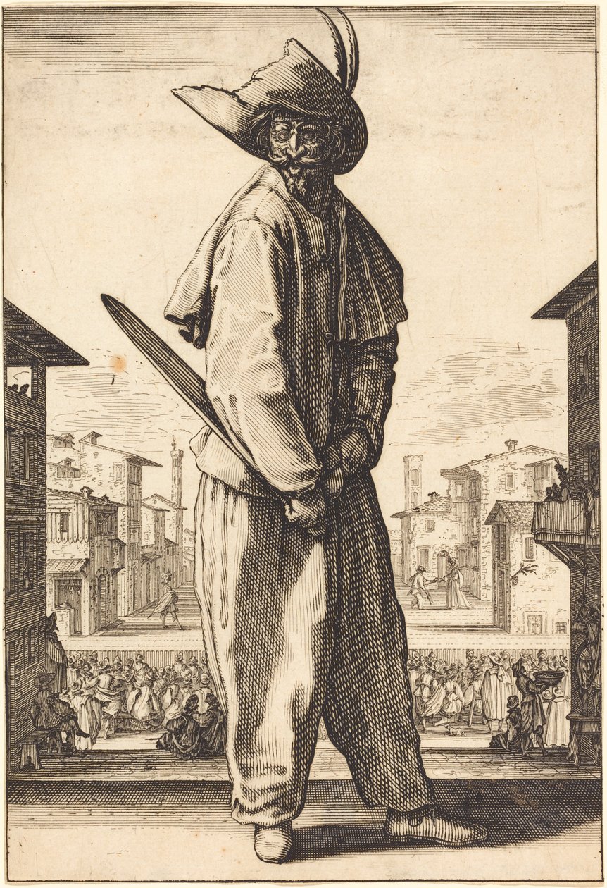 Zanni af Jacques Callot