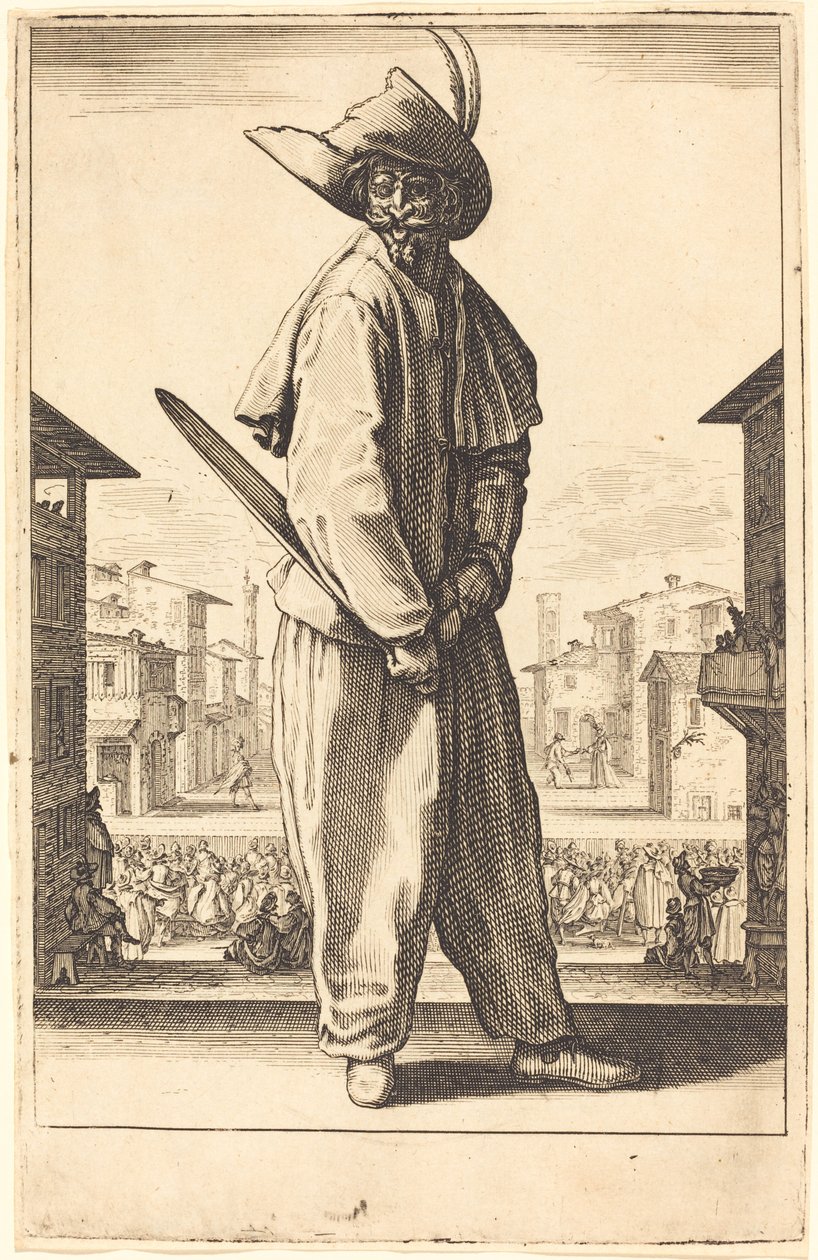 Zanni af Jacques Callot