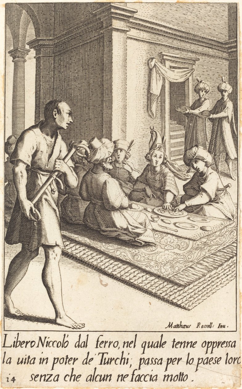 Niccolo af Jacques Callot after Matteo Rosselli