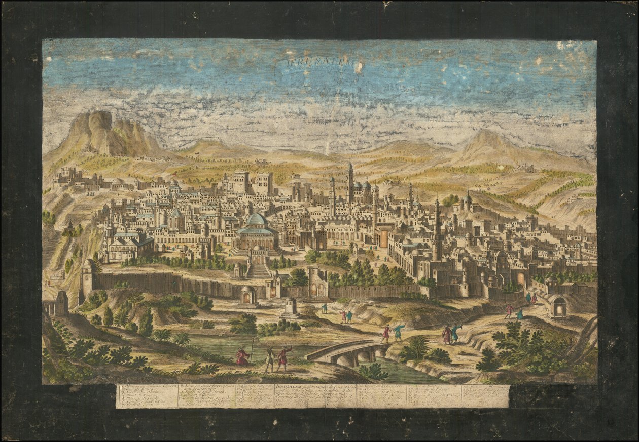 Jerusalem, som den ser ud i dag af Jacques Chéreau
