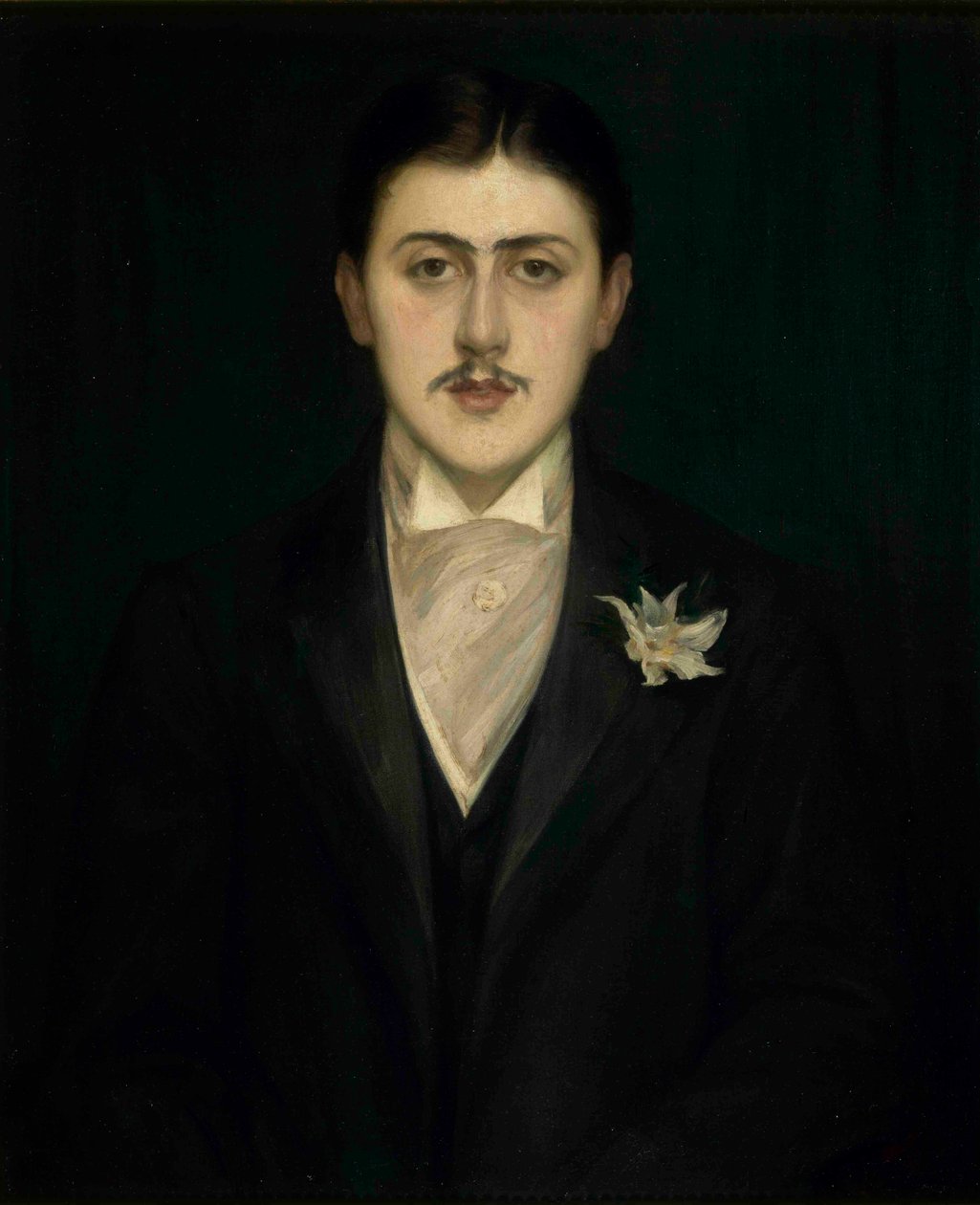 Portræt af Marcel Proust, 1892. af Jacques Emile Blanche