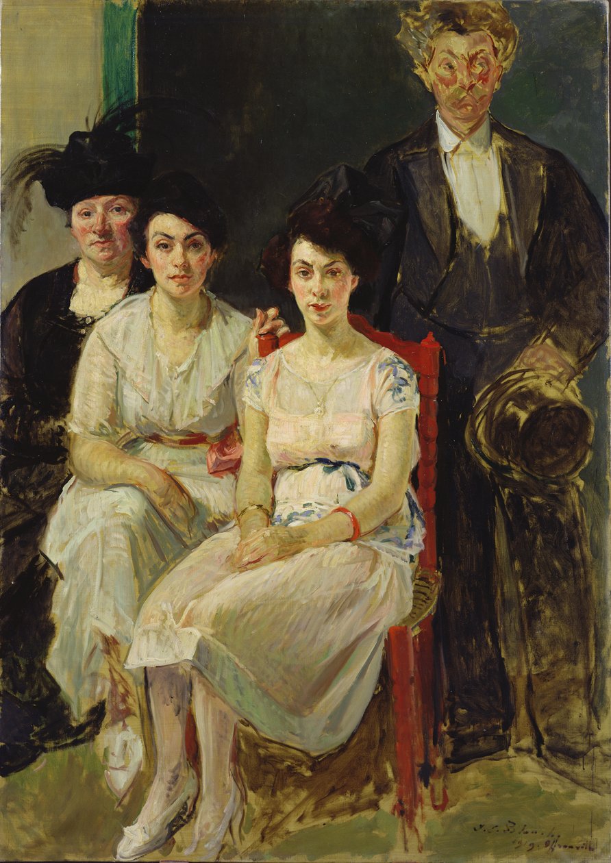 Familien Capelle, 1919 af Jacques Emile Blanche