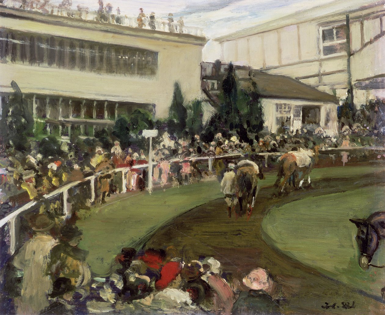 Paddocken af Jacques Emile Blanche