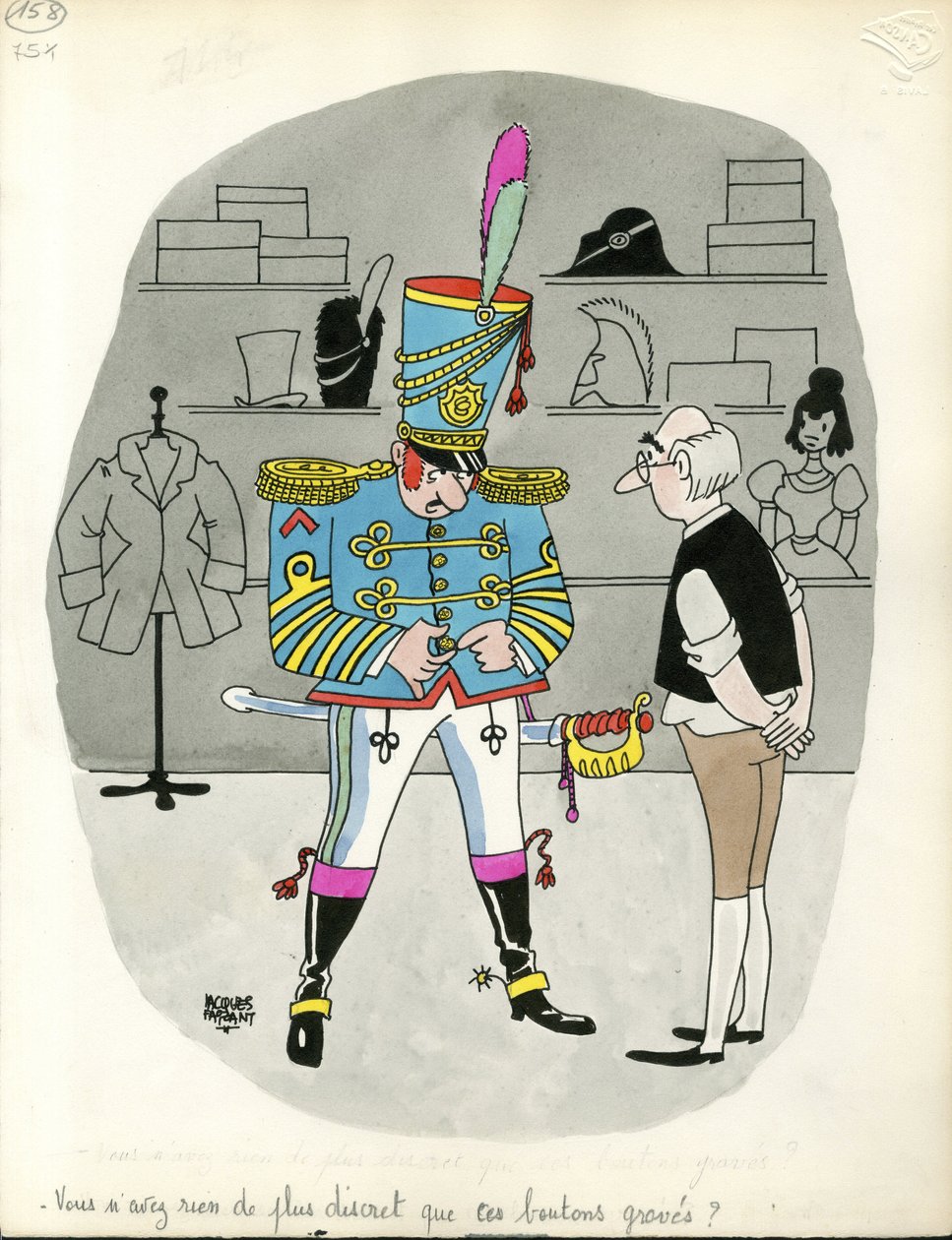 Days of France, Satirique en Colours af Jacques Faizant