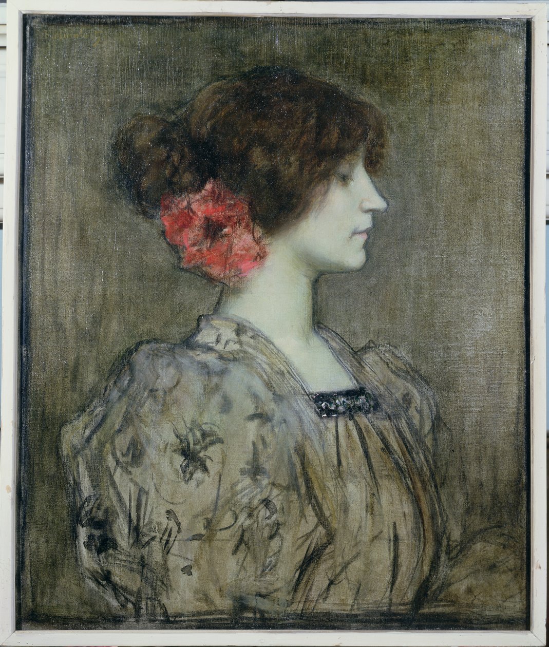 Colette (1873-1954), ca.1896 af Jacques Fernand Humbert