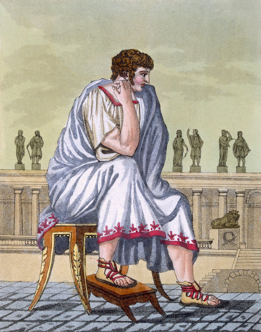 Roman Citizen, pub. 1796. af Jacques Grasset de Saint Sauveur