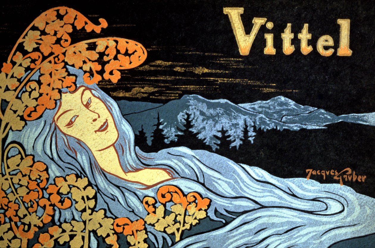 Vittel, termisk by af Jacques Gruber