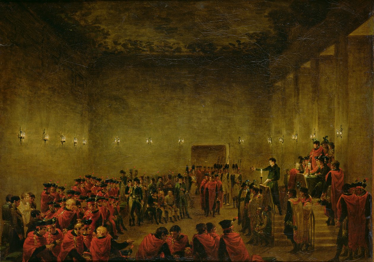 18 Brumaire An VIII af Jacques Henri Sablet